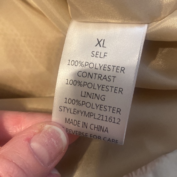 Pink lily color block leopard button down teddy coat zippered pocket - Picture 5 of 6